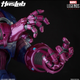 A photo of the hands of Hasbro's new Galactus figure, with 20 points of articulation each.